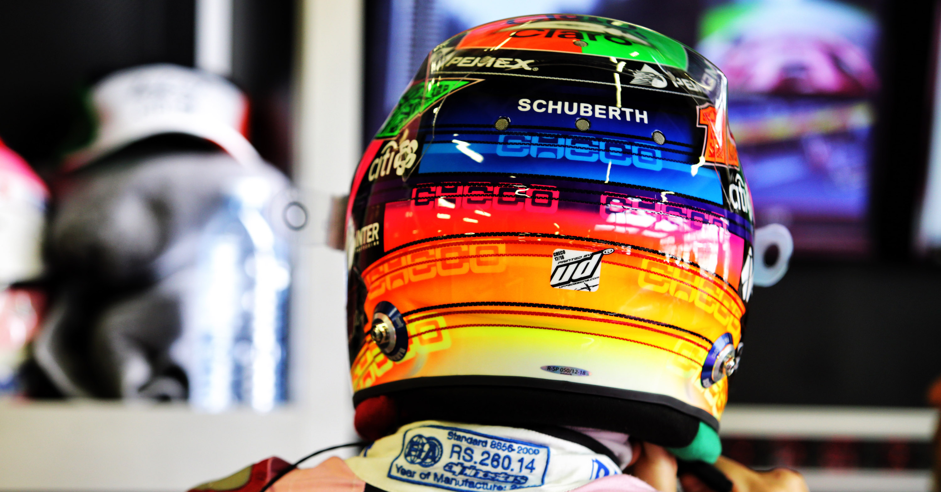 Painting a pretty picture in Mexico – the science of F1 helmet design ...
