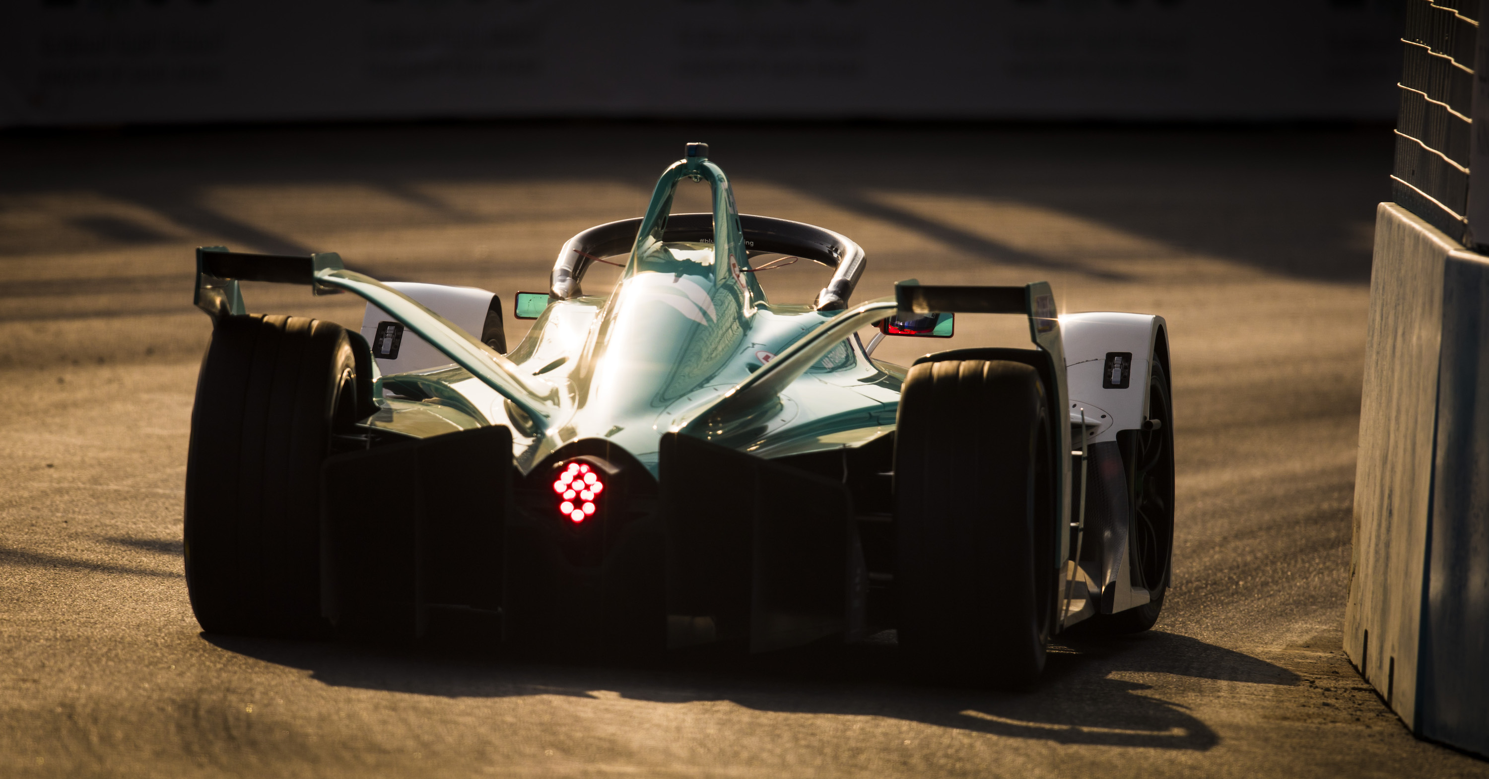 2018 / 2019 Formula E Championship in Riyadh, Saudi Arabia.
