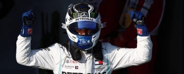 Valtteri Bottas celebrates winning the Australian Grand Prix