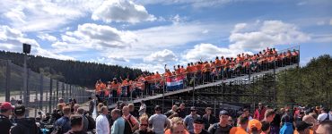 Dutch fans at the 2018 Belgian Grand Prix