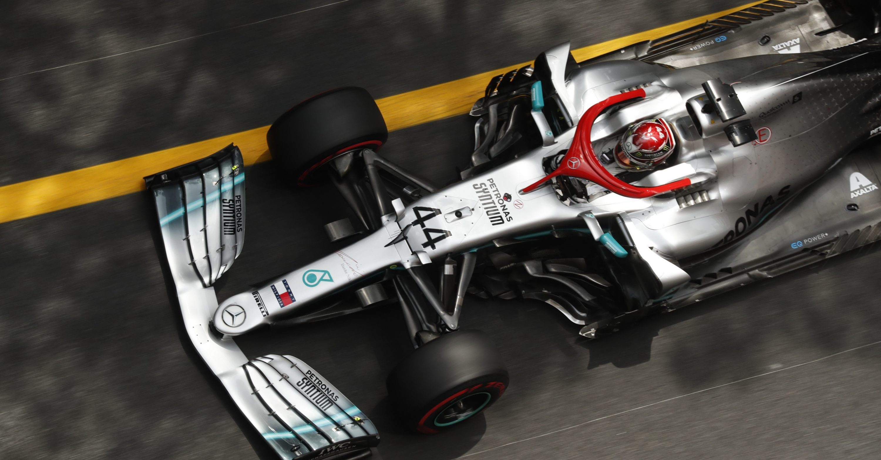 Spark 1/8 Lewis Hamilton Mercedes 2019 Casque Grand Prix de MONACO NIKI LAUDA F1 