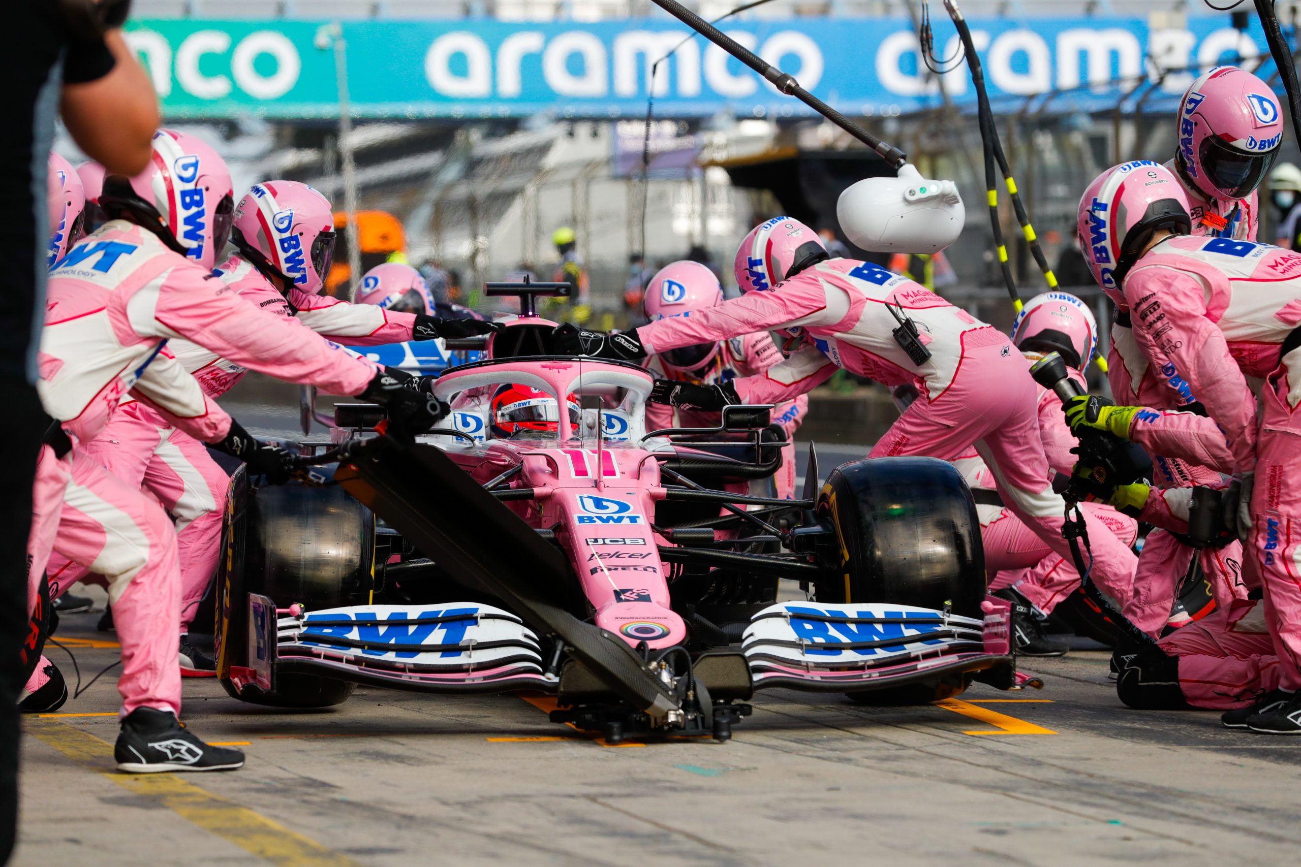  BWT Racing Point jumps to 3rd in constructors after Perez fourth and 