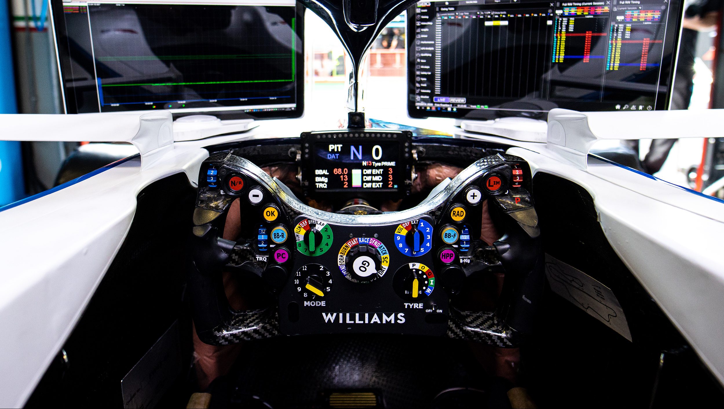 Master Control - understanding the Williams F1 steering wheel