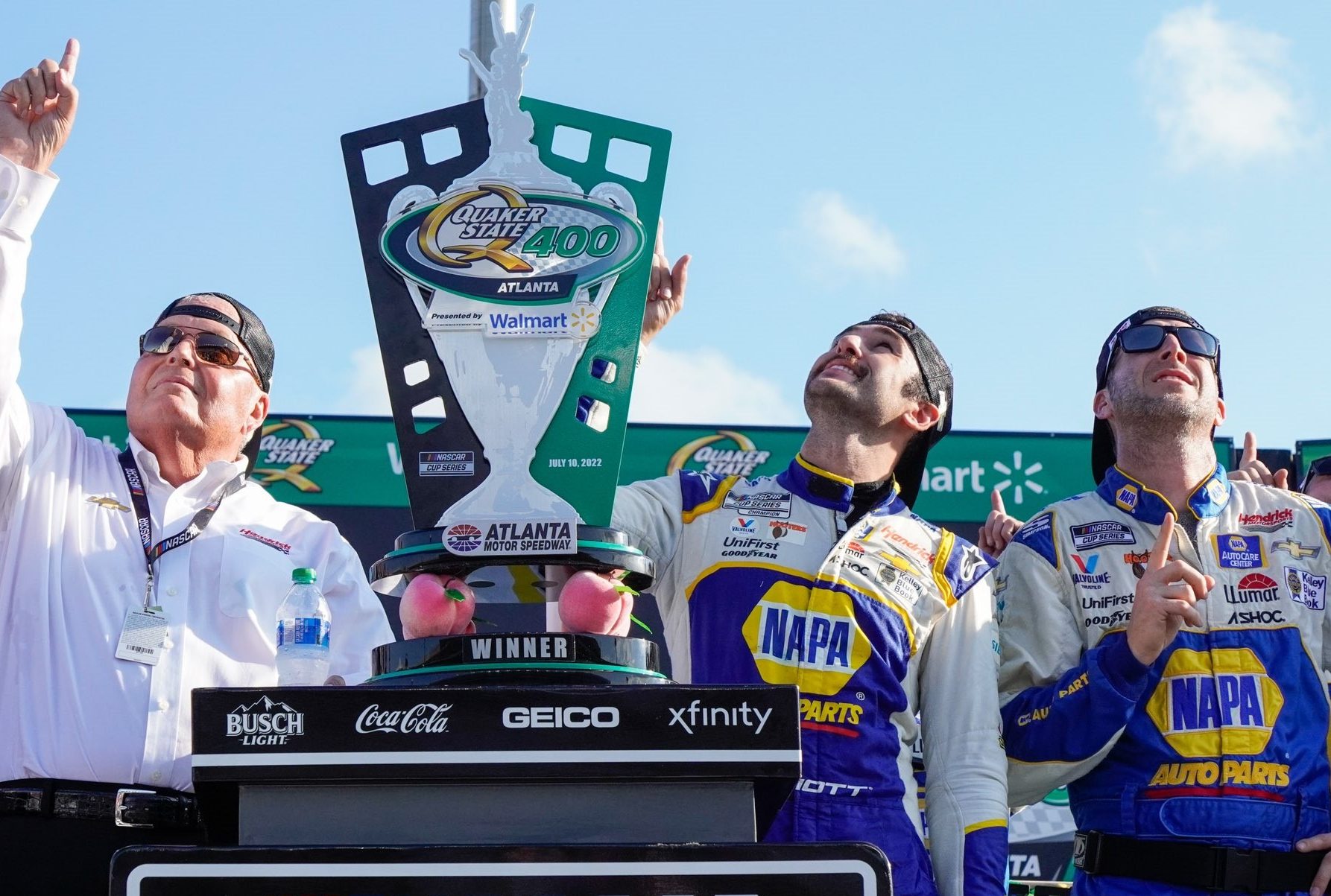 Chase Elliott Emulates Father As Georgian Winner At Atlanta Motor ...